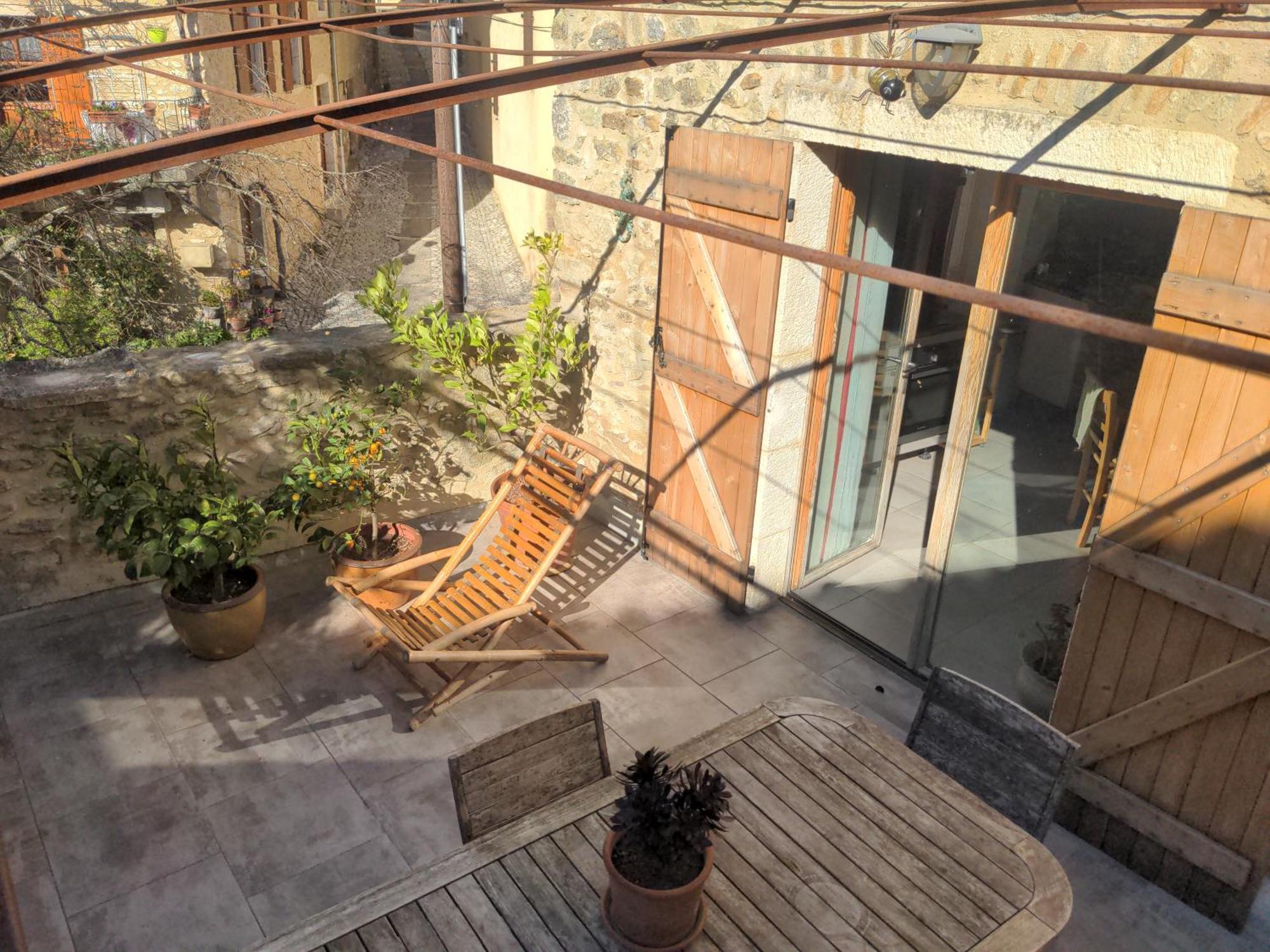 Gite Les Tilleuls Vila Saint-Montan Exterior foto